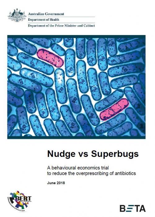 Nudge vs Superbugs: A behavioural economics trial to reduce the overprescribing of antibiotics (June 2018)