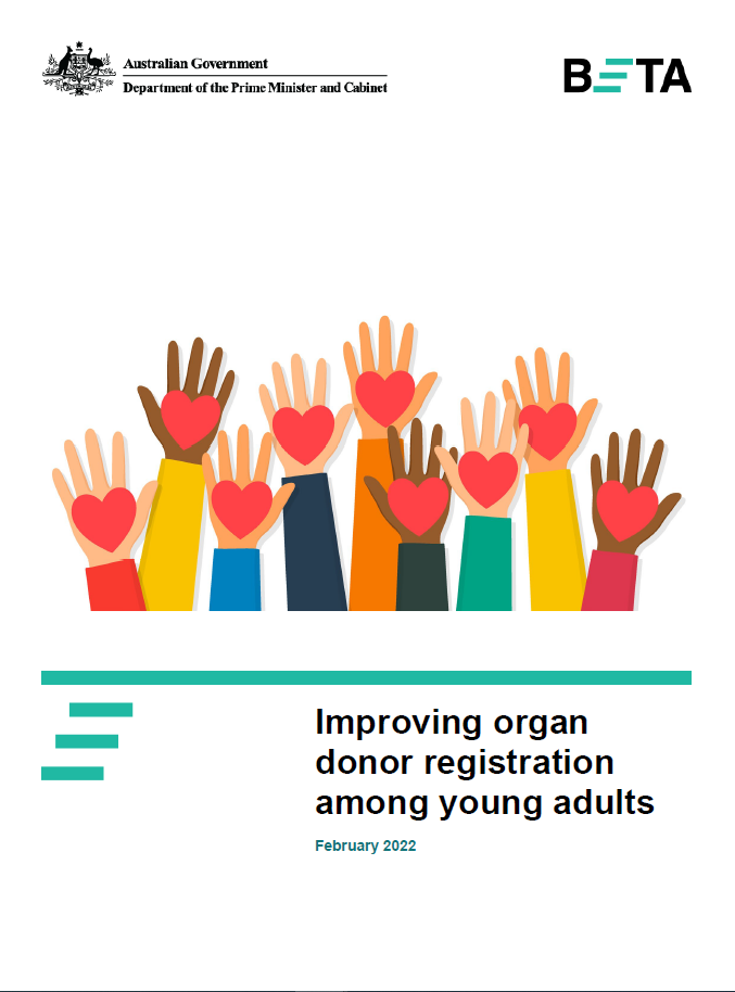 Improving organ donor registration among young adults