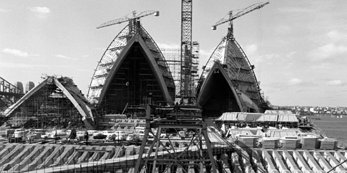 Construction of the Sydney Opera House