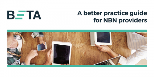 A better practice guide for NBN providers